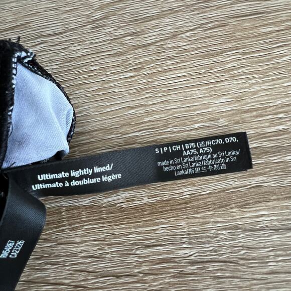 PINK Sport Victoria's Secret One Shoulder Sports Bra Tie Dye Black Multi Medium - Picture 4 of 5